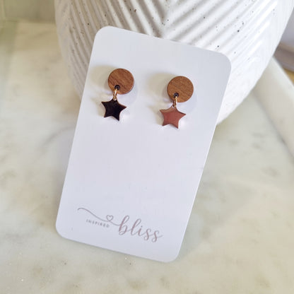 Rose Gold Happiness Earrings