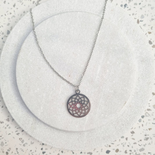 Circle Mandala Necklace